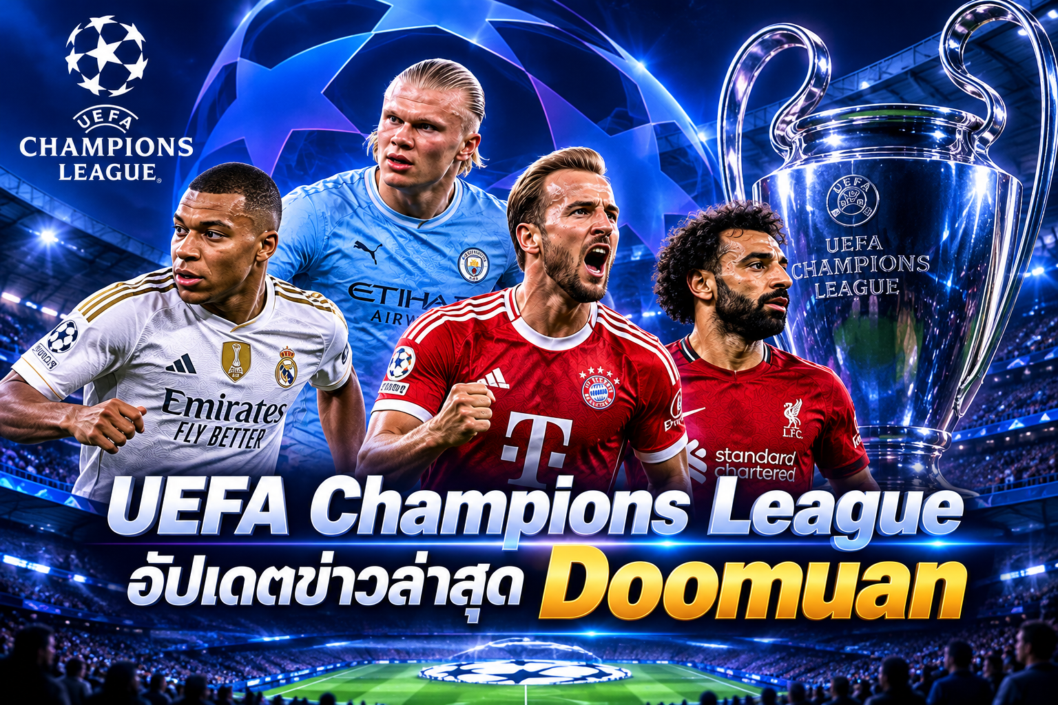 UEFA Champions League Doomuan อัปเดตการแข่งขันฤดูกาล 2026/27