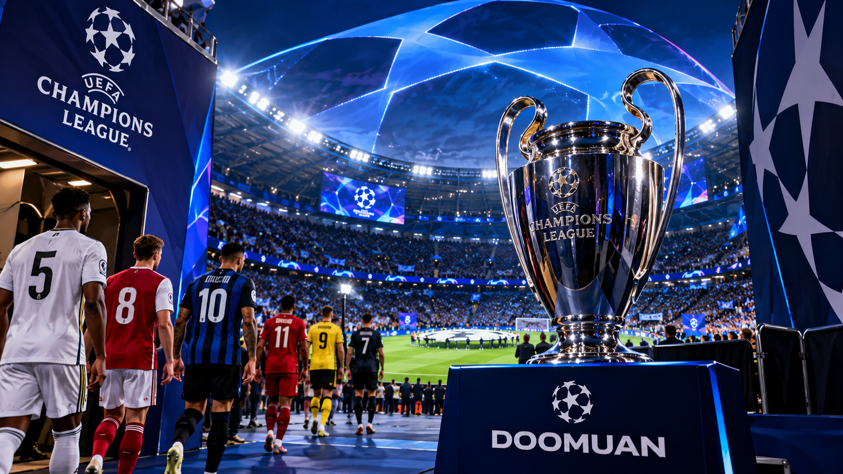 DOOMUAN: ศึก UEFA Champions League 2026/27 เริ่มเข้มข้น เตรียมพบเกมใหญ่ใน Matchday 2